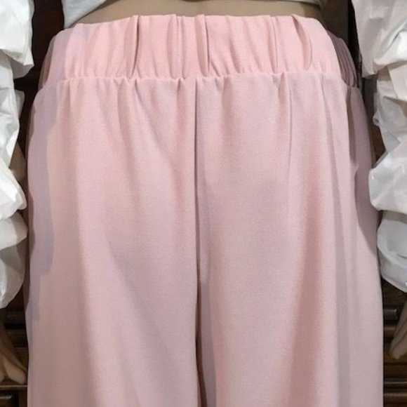 Antthony Original Petal Pink Flow Away Front Stretch Crepe Pant - Picture 7 of 10